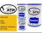 Preview: Chevrolet, Dark Yellow, WA9418 / WA253A / 86 / 9W3: 500ml Lackdose + 500ml Klarlack + 250ml Härter - Set, von ATW Autoteile West.